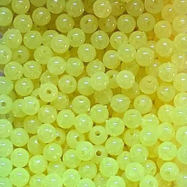 Radical Glow Beads Pink 6mm 30 / Pack