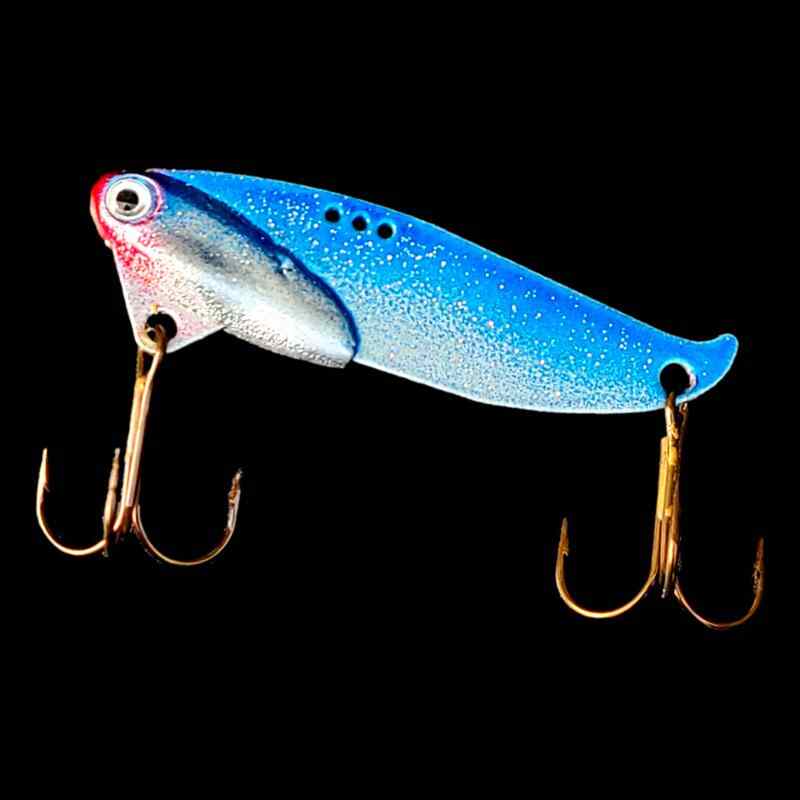 Fishing Spoons Lures VMC Treble Hooks Casting Metal Fishing Lures Blade  Baits Trout Bass Pike Salmon Fishing Tackle Bait Fishing Lure kit