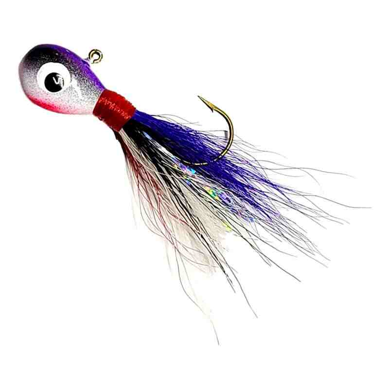 Peacock Bass Jigs - Curly Tail Twisted Joe - Bucktail Fishing Lures -  Haggerty Lures