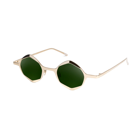 occhiali da sole con lenti verde
