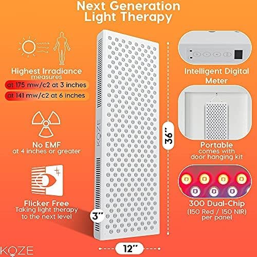 An image of Koze Health Redlight Panel