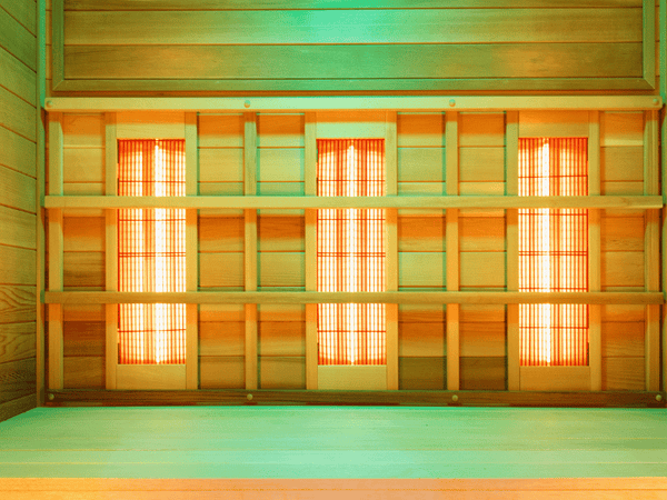 an image of a infrared sauna.
