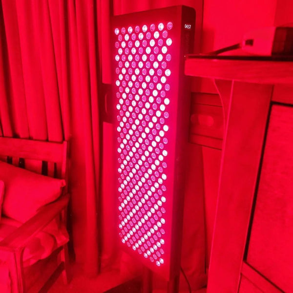 An image of a Koze red light device panel.