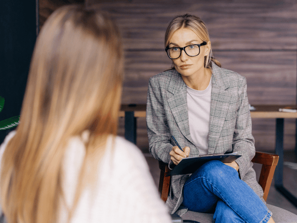 an image of a woman undergoing therapy.