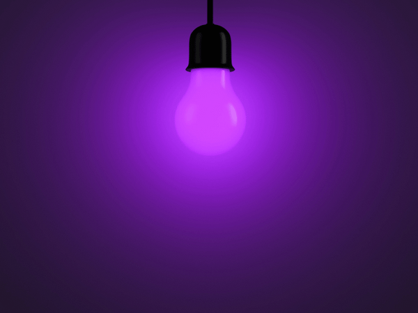 an image of a ultra violet bulb