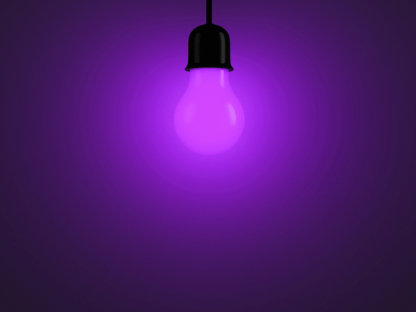 an image of a ultra violet bulb