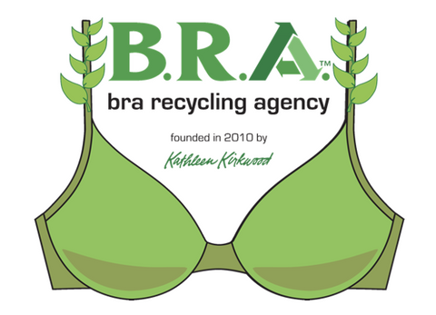 What to do with old bras: bra recycling agency logo