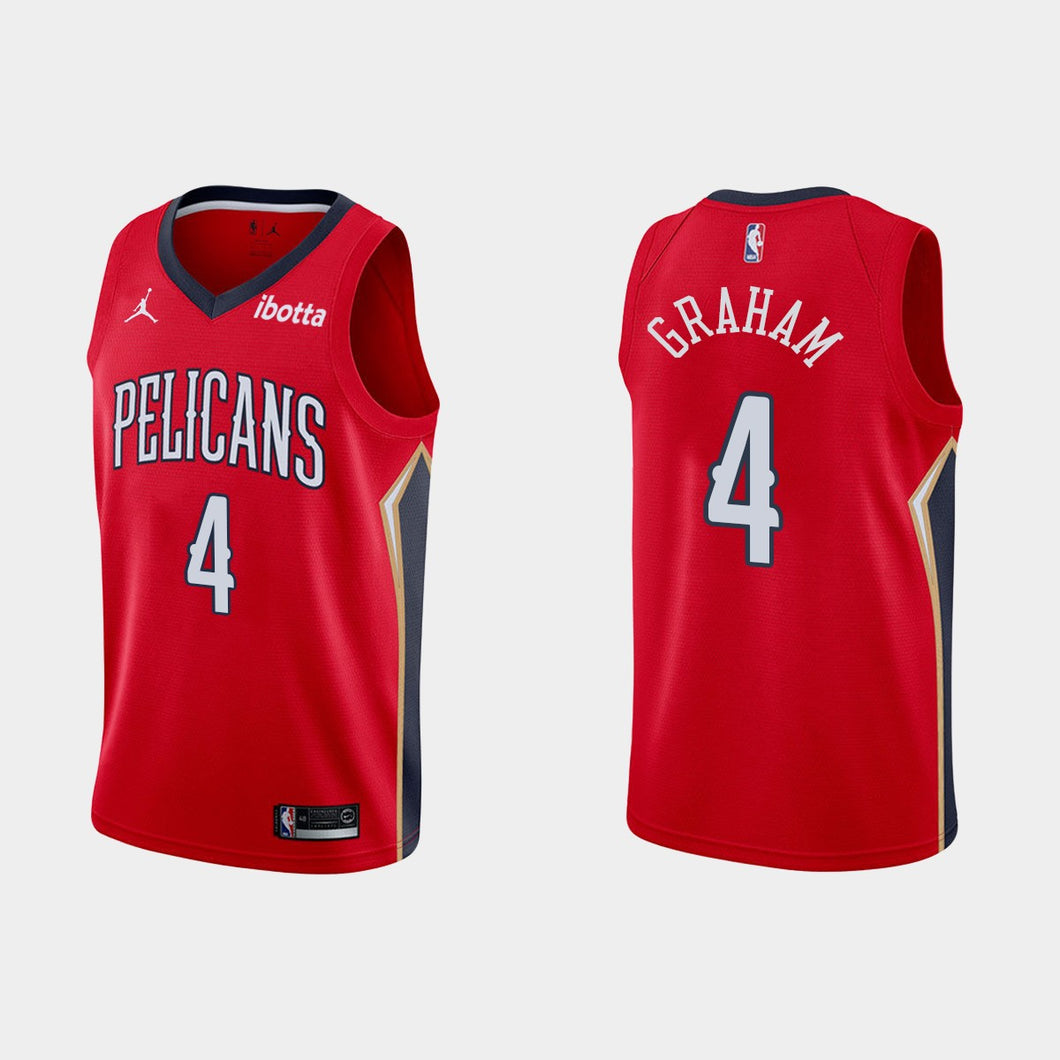 Men's Fanatics Branded Zion Williamson Red New Orleans Pelicans Replica Fast Break Jersey - Statement Edition