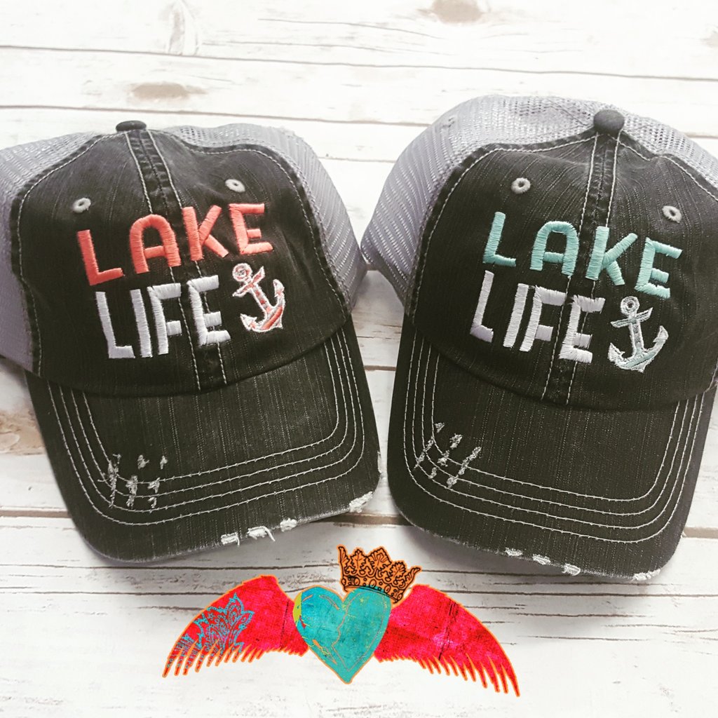 Custom Lake Hats, Lake Hats for Men and Women, Dad Hat With Lake