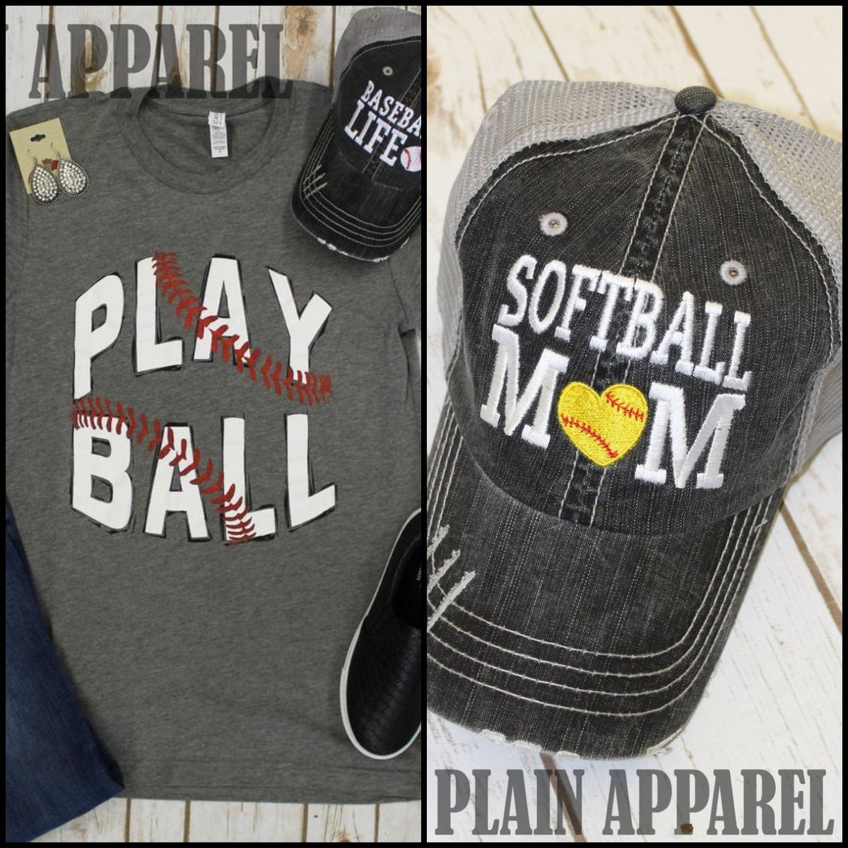 Baseball - Softball Mom Hats – Gigi's Originals