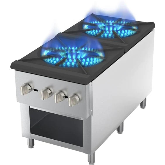 Commercial Dual Burner Cook Top, US Rental