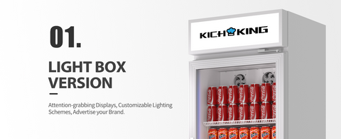 KICHKING Merchandiser Refrigerator