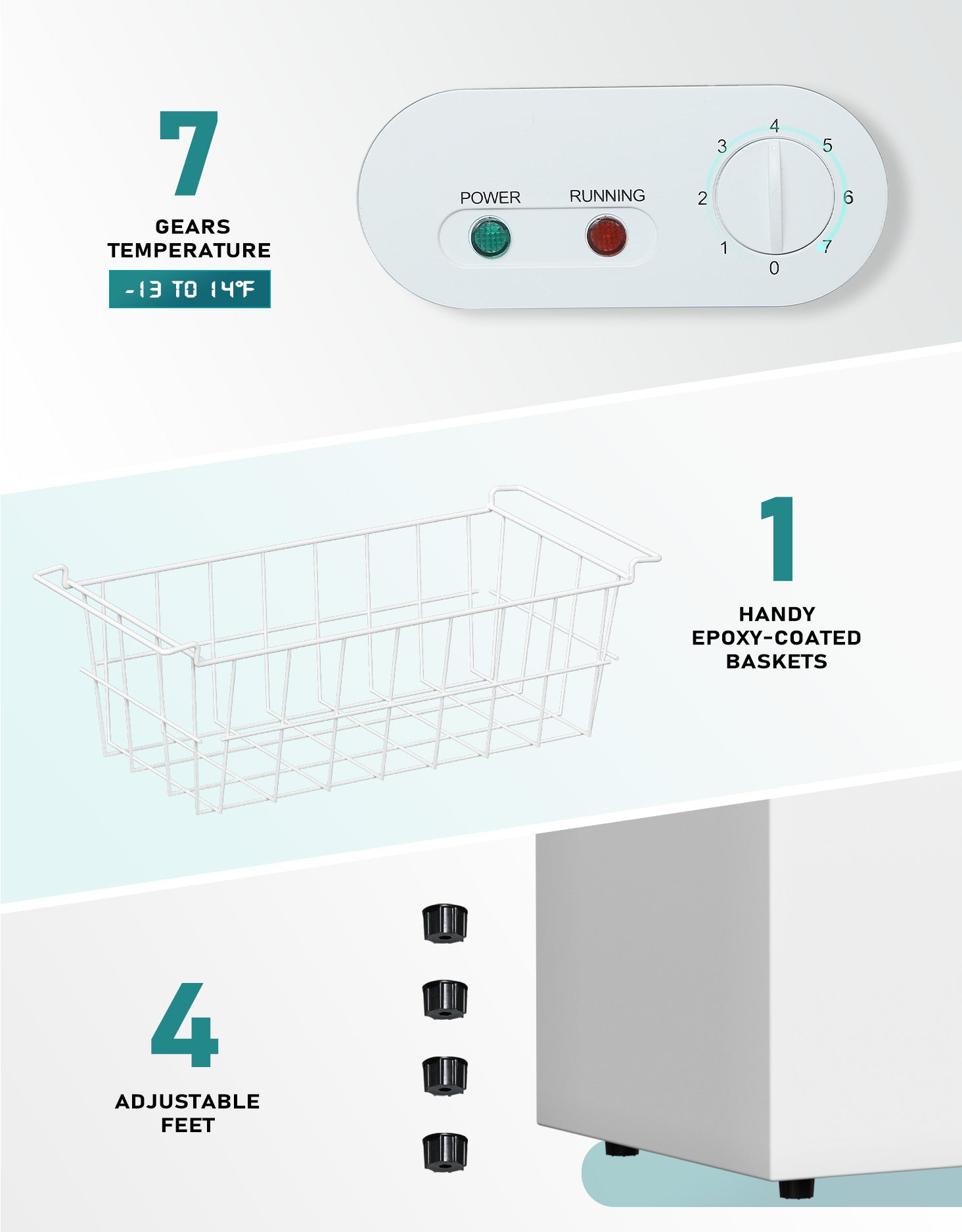 KICHKING Commercial Chest Freezer