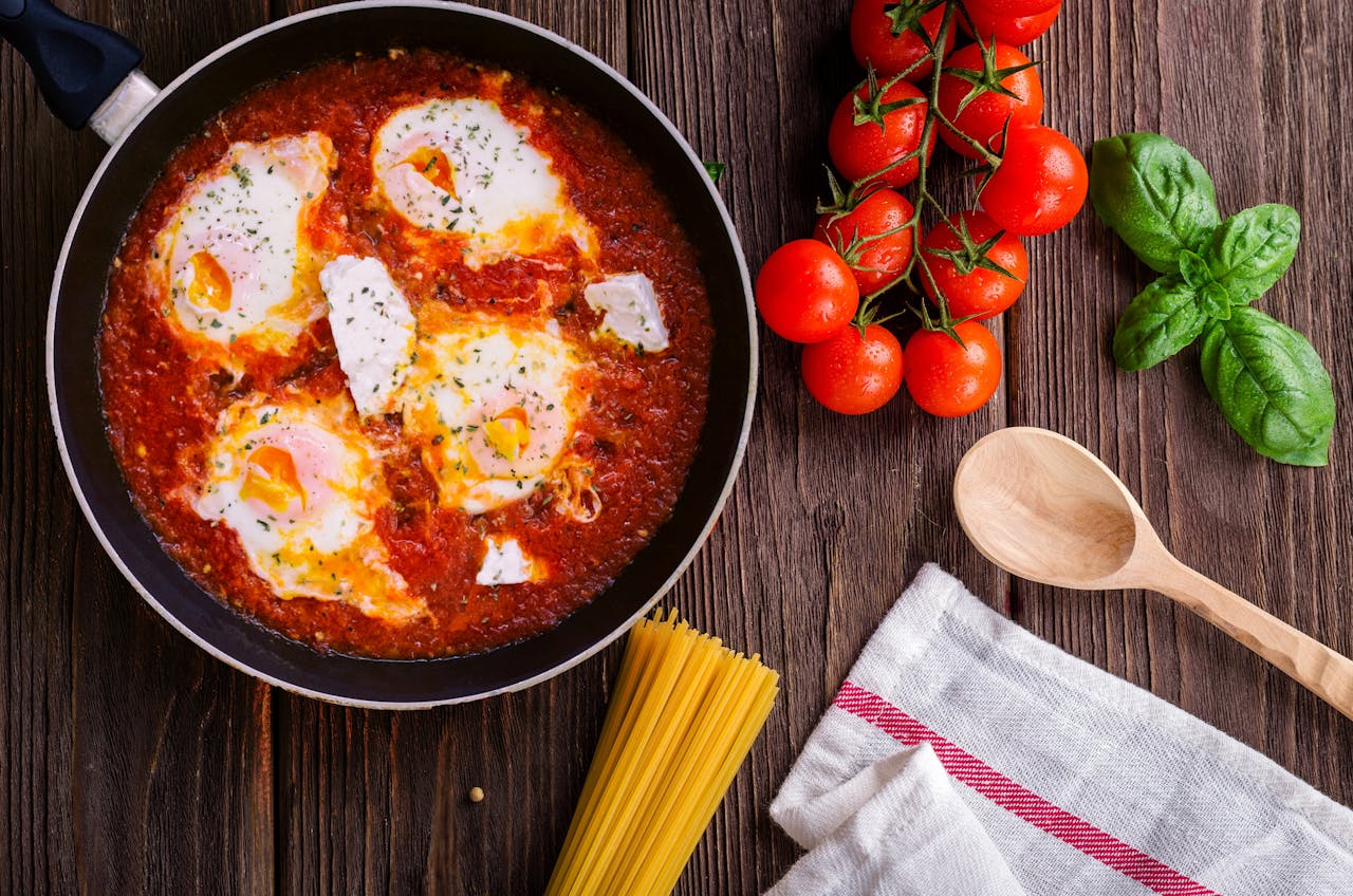 cooking with tomatoes