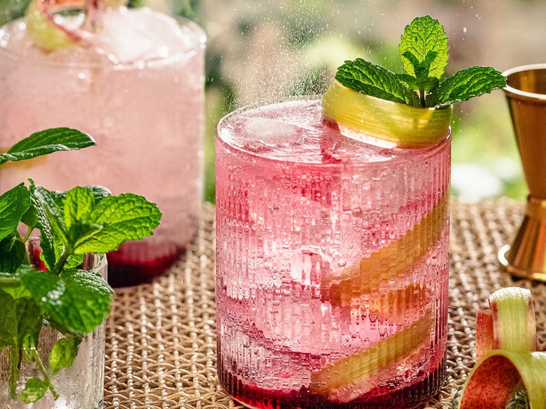 rhubarb gin