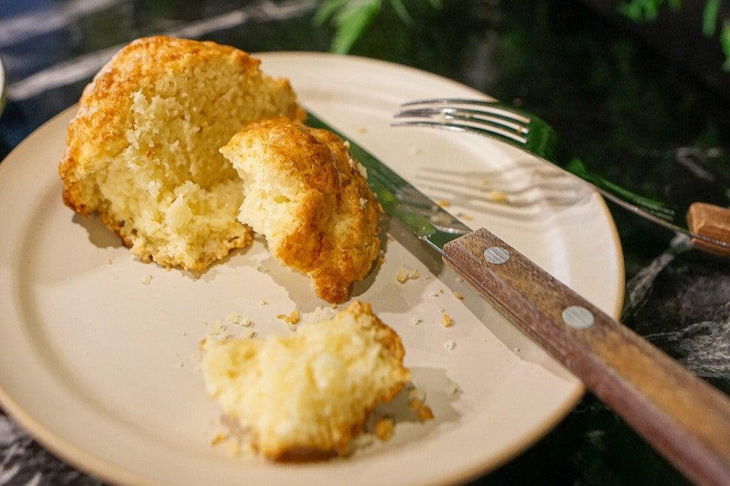 cheese and apple scone