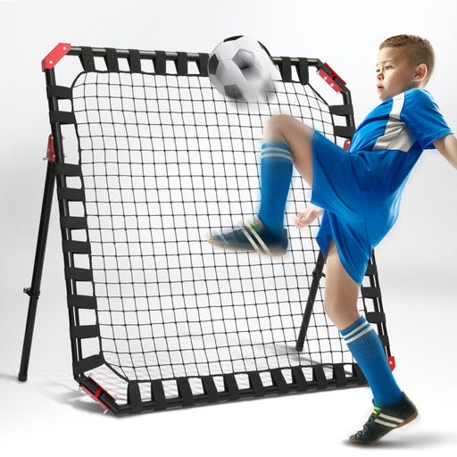 Soccer Rebounder, 4ft x 4ft Metal Soccer Rebounder, Portable