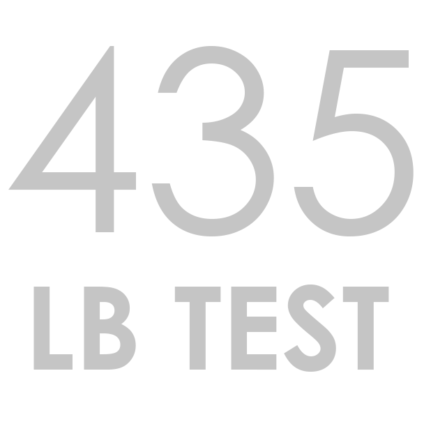 435 lb test