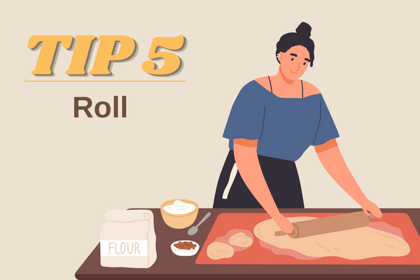 Roll the Dough Thinly Roll your pasta dough as thinly as possible to achieve a delicate texture. Use a pasta machine or a rolling pin to get the desired thickness.