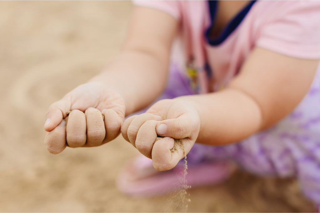Sensory Play: Provide children with various materials such as sponges, brushes, and spoons, and ask them to explore the textures and properties of the sand and water.