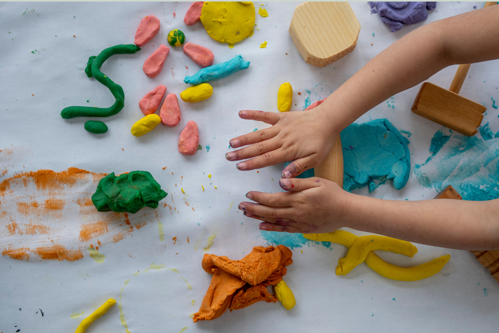 As children pinch, roll, squeeze, and shape Play Dough, they engage their tiny fingers and hands in intricate movements. This tactile exploration strengthens their fine motor skills, building the dexterity necessary for tasks like writing, buttoning clothes, and using utensils. With each squish and mold, they refine their hand-eye coordination and gain better control over their movements.