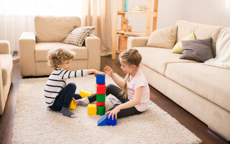 Create a safe and open environment where your children can express their feelings and concerns without judgment. Encourage them to share their emotions openly, even if they are experiencing conflict. Act as a mediator, helping them understand each other's perspectives and emotions while validating their feelings.