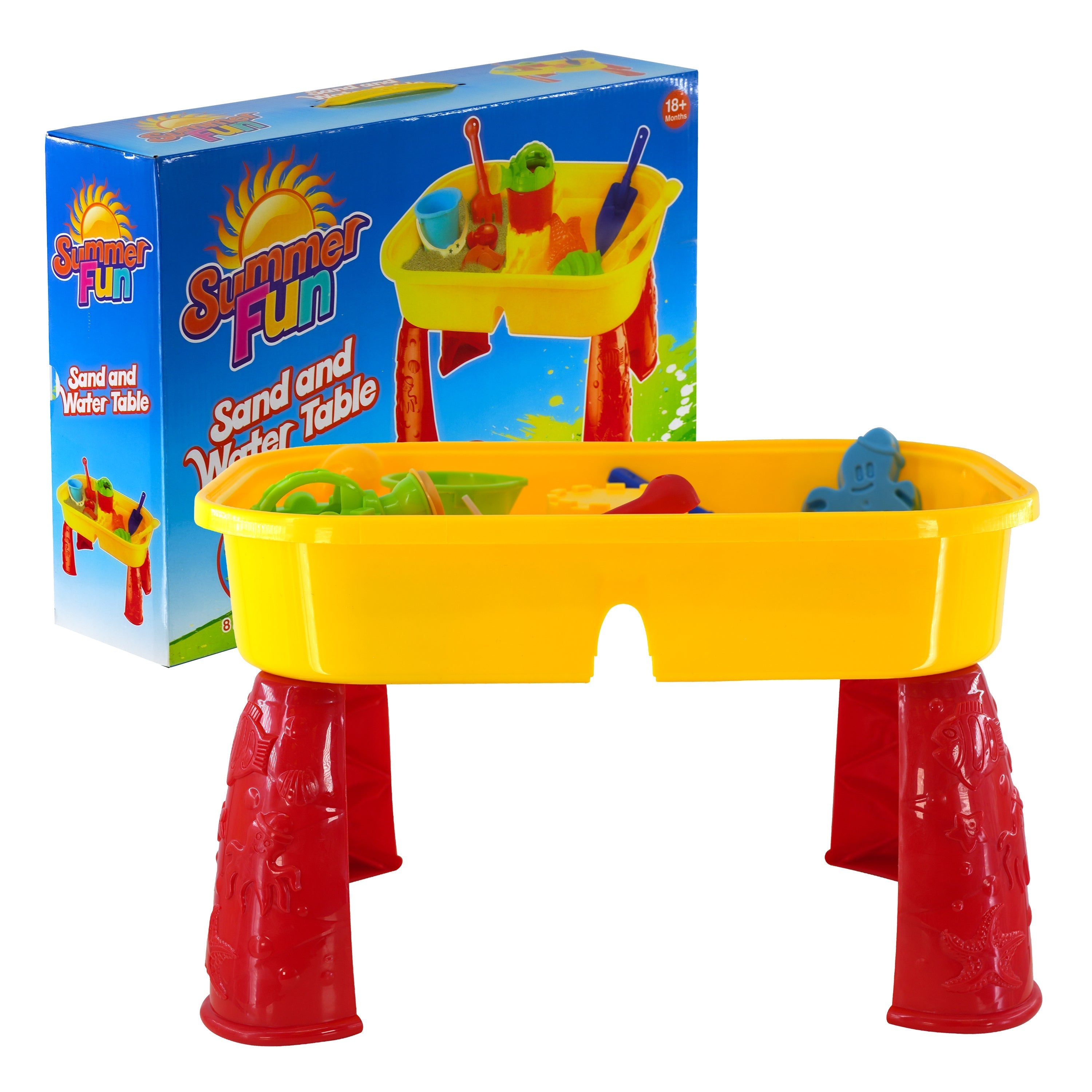 Beach Playset with Foldable Bucket Rake and Shovel by The Magic Toy ShopThe  Magic Toy Shop