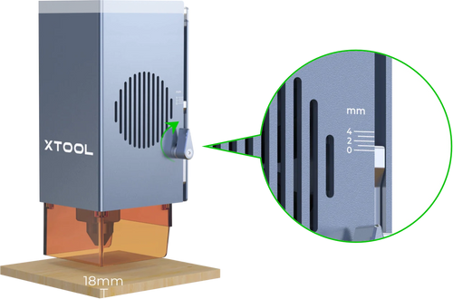 xTool 40W Laser Module for D1 Pro 5W/10W/20W, Ultra-Fast Laser Module for  Powerful Cutting and Stainless Colorful Engraving, Engraver for Wood