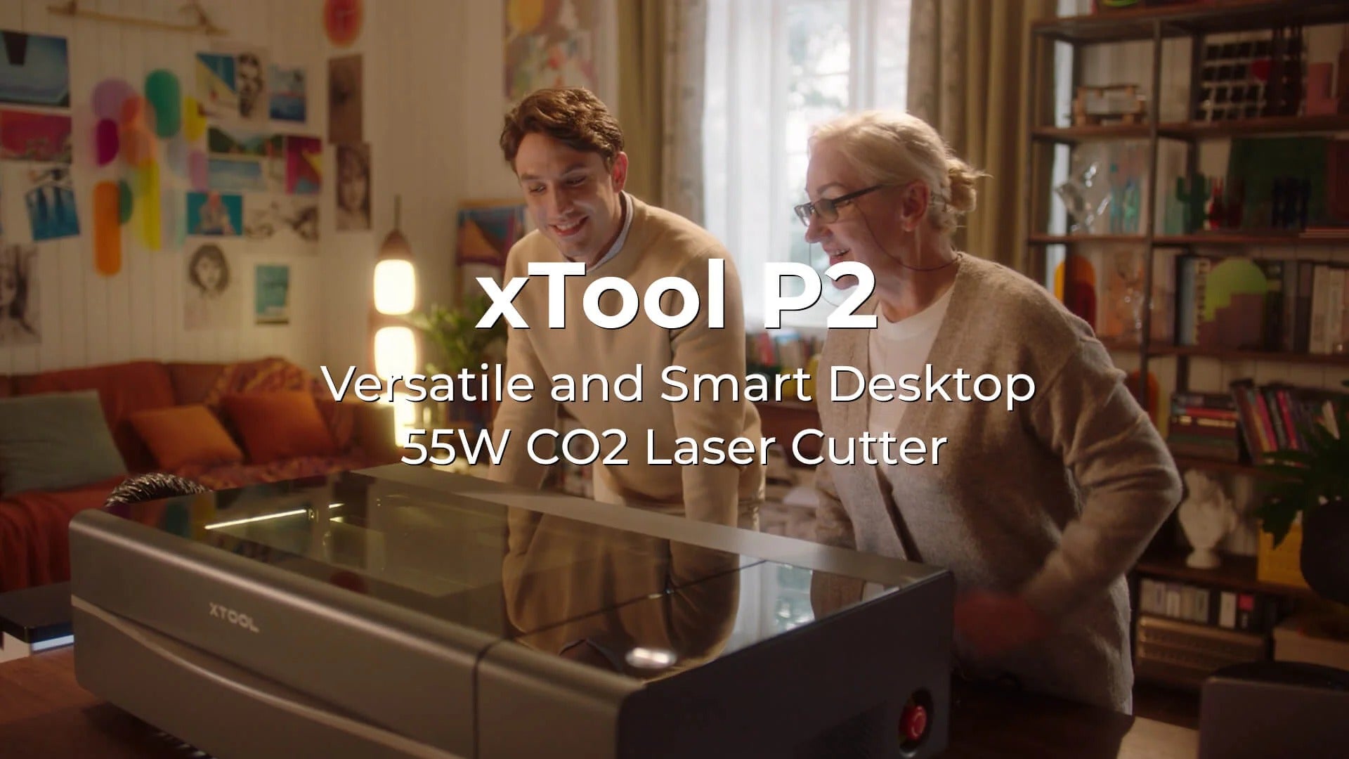 xTool P2 Versatile and Smart Desktop 55W CO2 Laser Cutter - Modern  Electronica