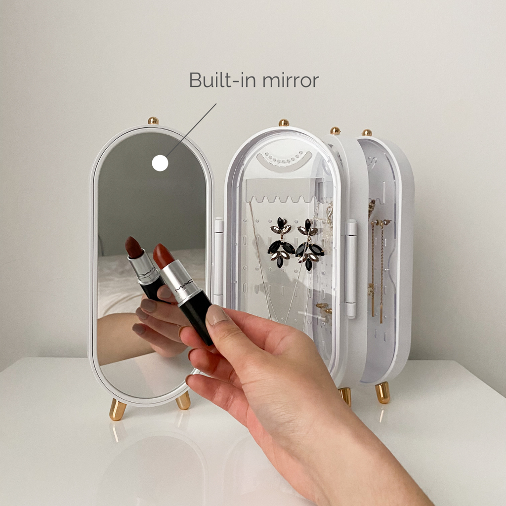 KARI  Multi-Layered Lockable Jewelry Box - Maison Minimalist