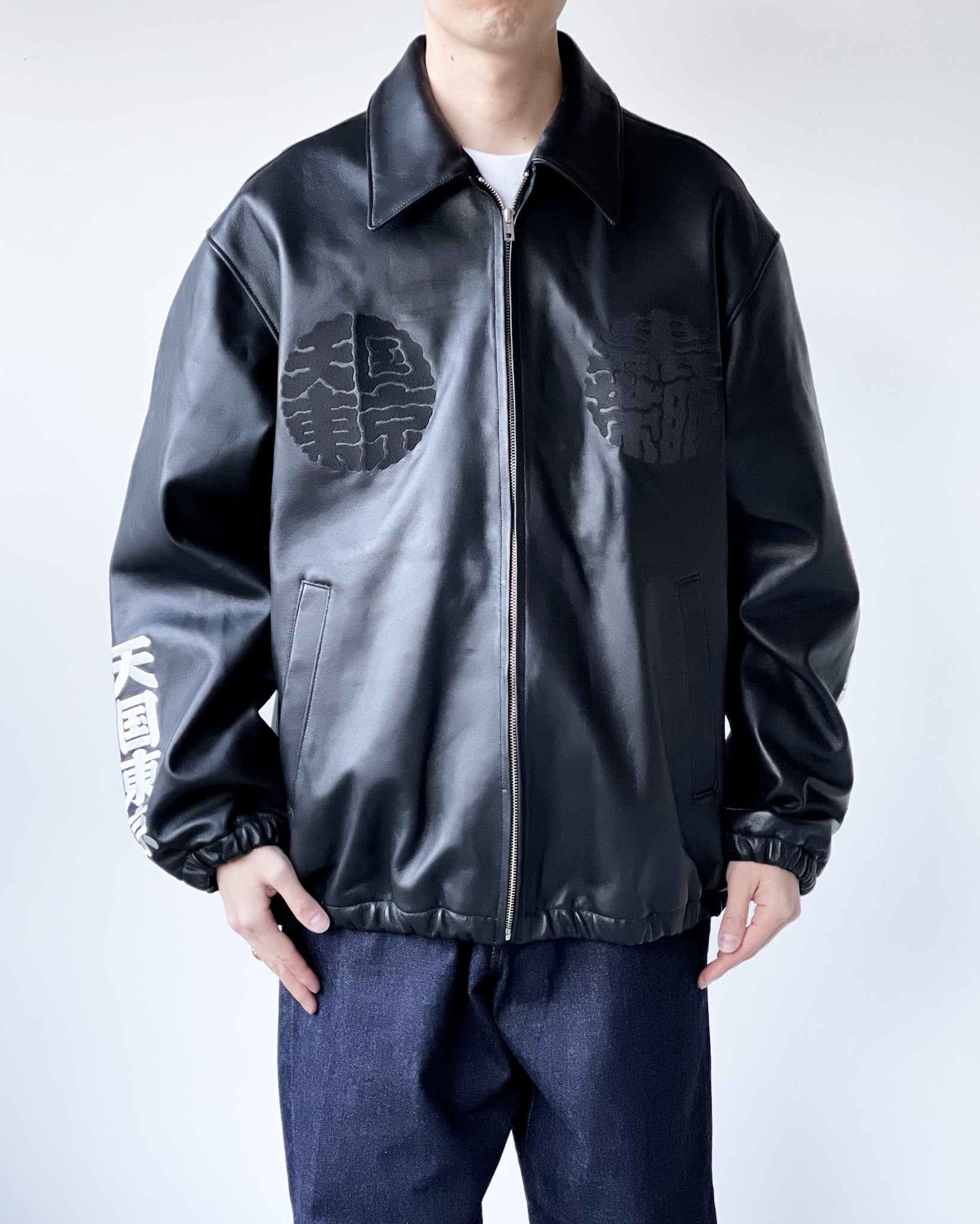 送料無料・選べる4個セット WACKOMARIA BLACK EYE PATCH JACKET L レオ