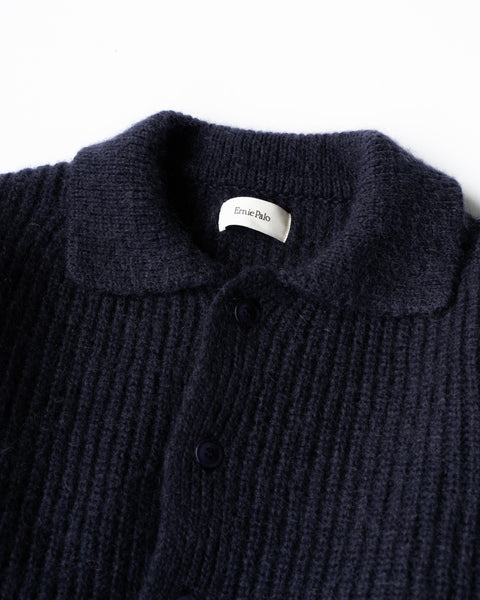 ernie palo Rib Collar Cardigan 23ss 期間限定：30%OFF