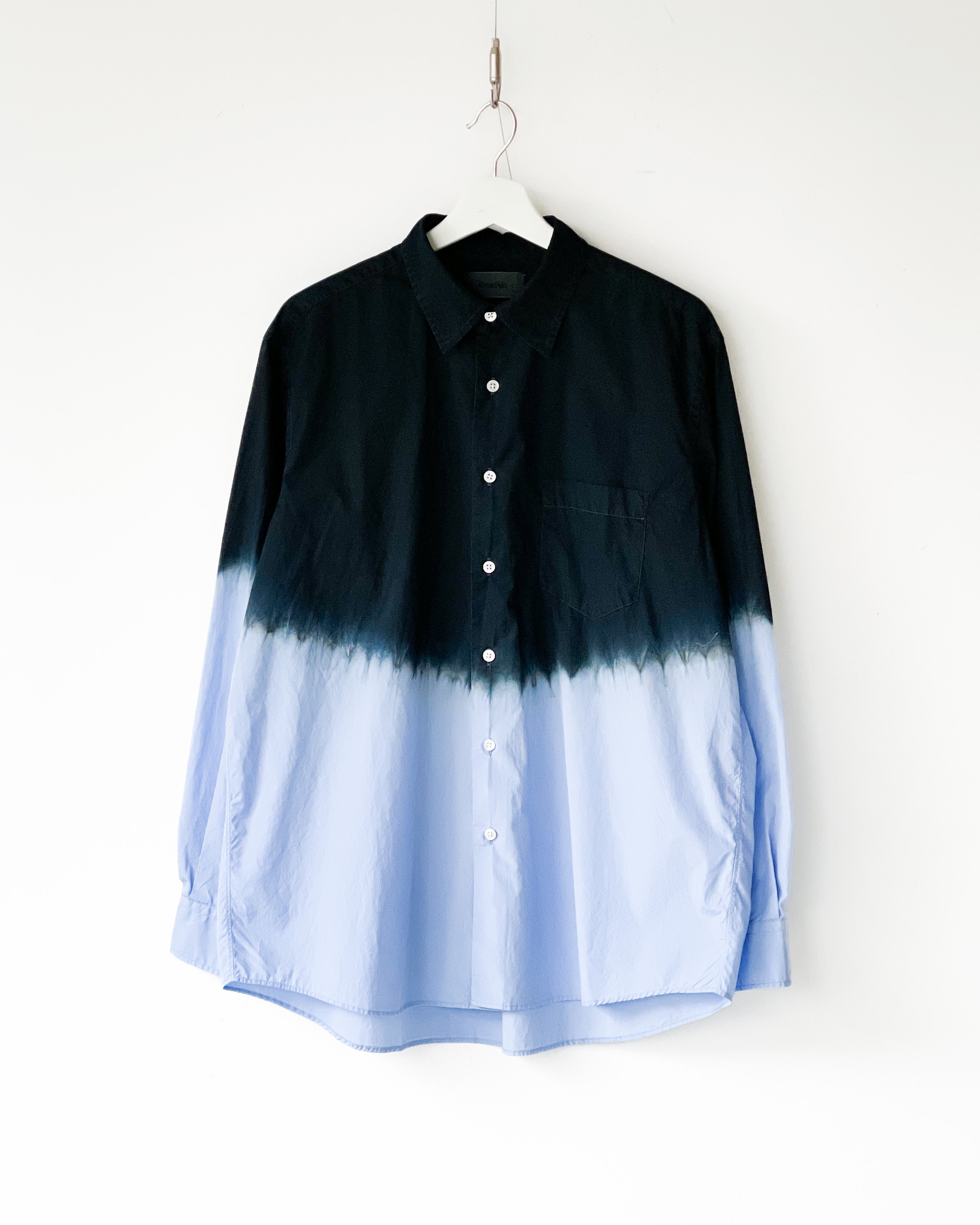 ERNIE PALO】PRODUCT DYE STANDARD SHIRT - SAX – pan-kanazawa