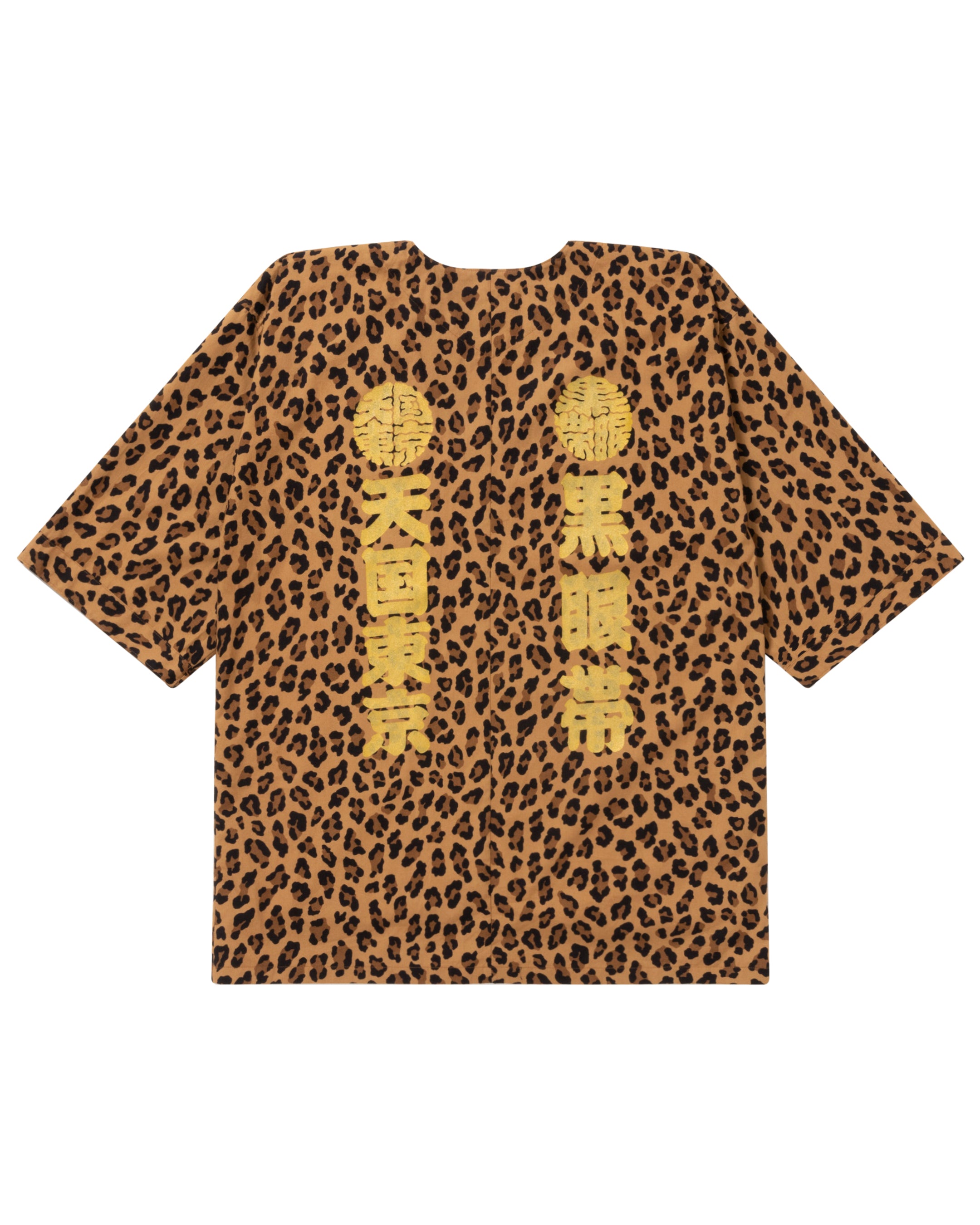 BLACKEYEPATCH×WACKO MARIA】LEOPARD DABO SHIRT - BROWN – pan-kanazawa