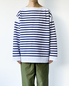 宅送] Border blurhmsROOTSTOCK Ink Border Basque Basque Shirt(0