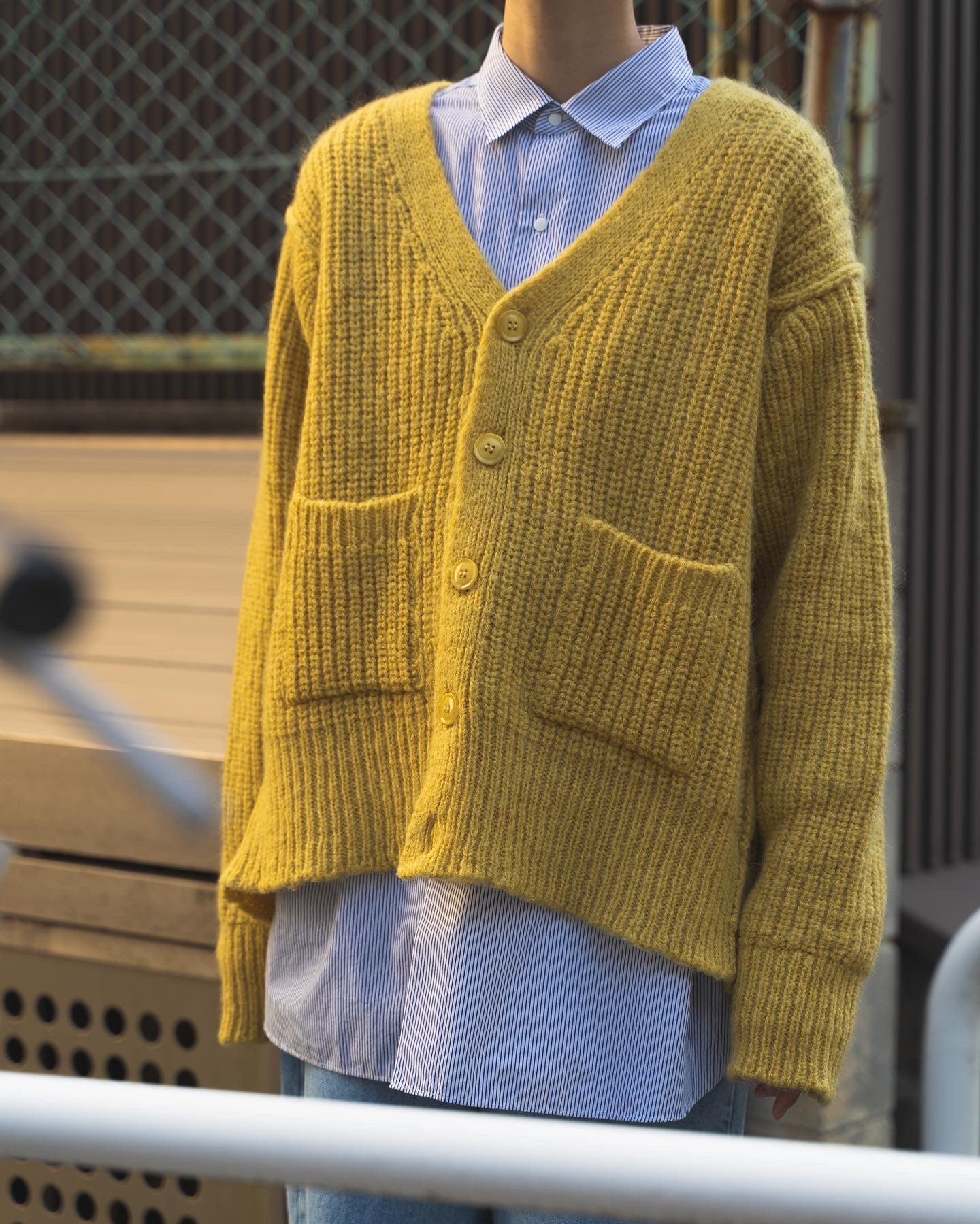 2021年最新入荷 Ernie Palo / Low gauge mohair cardigan カーディガン