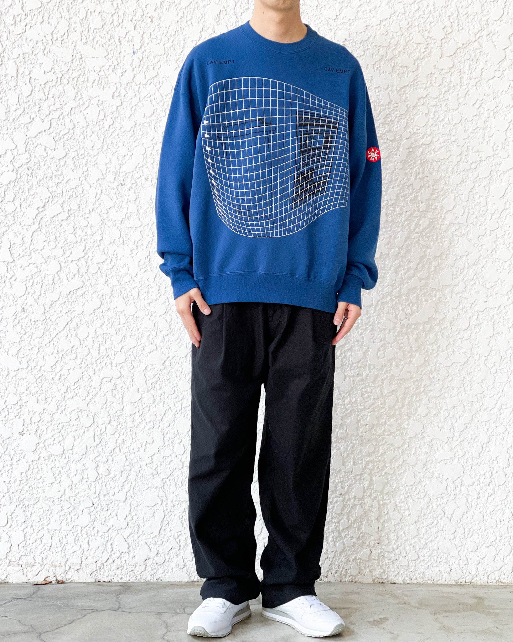 品質のいい C.E WASTE GRID CREW NECK muhoko.org