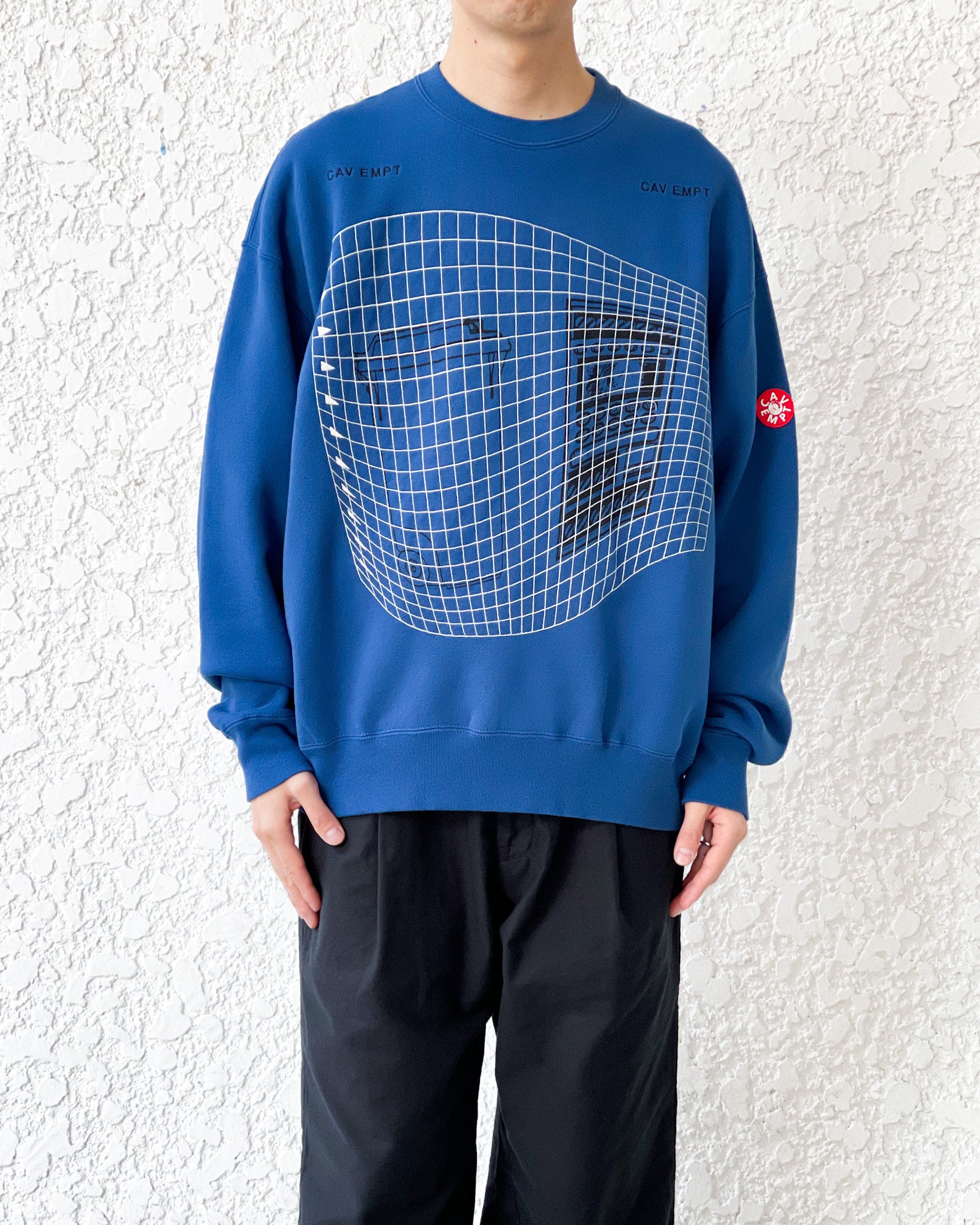 C.E / WASTE GRID CREW NECK