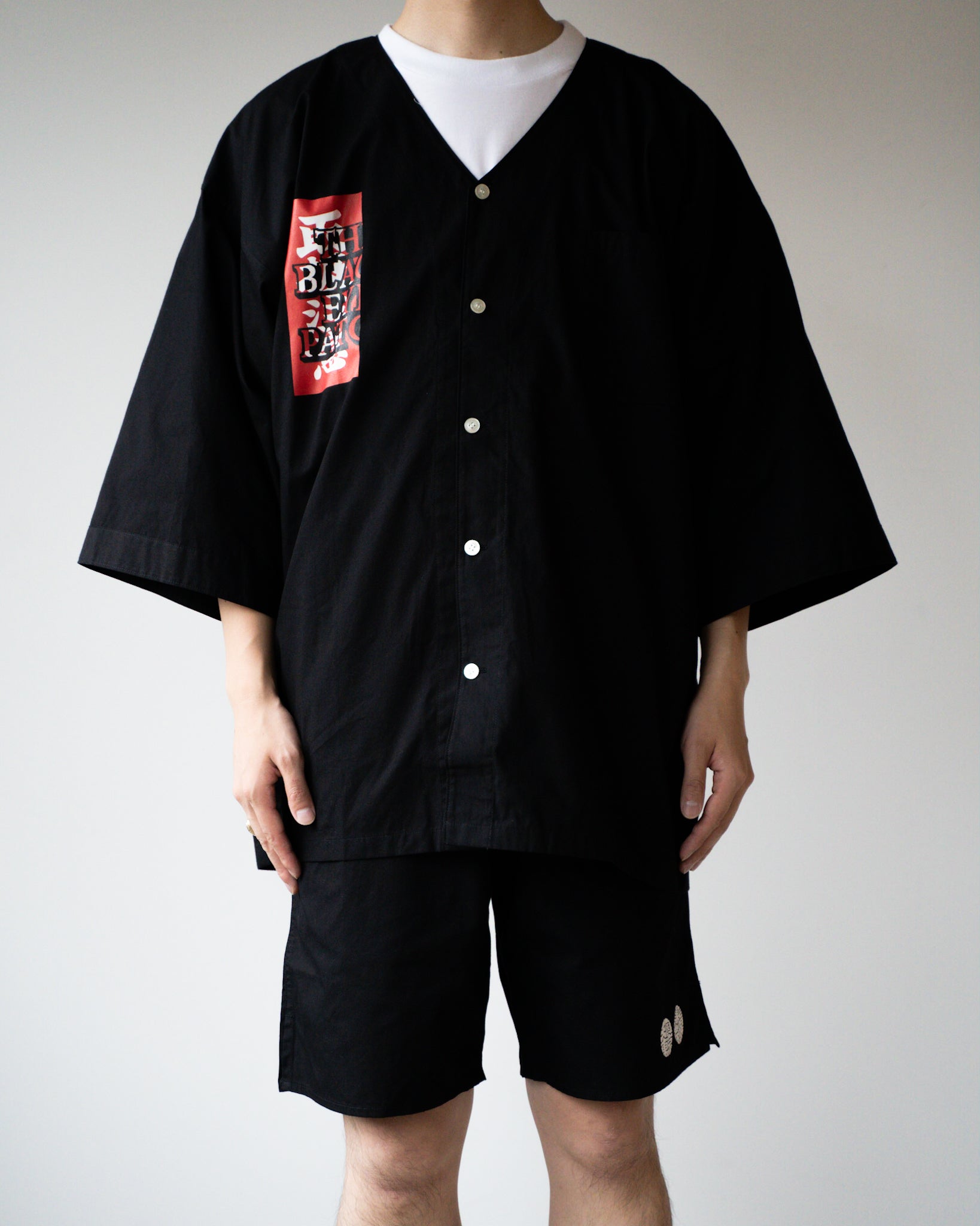 【最終価格】◆新品◆WACKO MARIA◆ダボシャツ◆BLACK◆サイズM