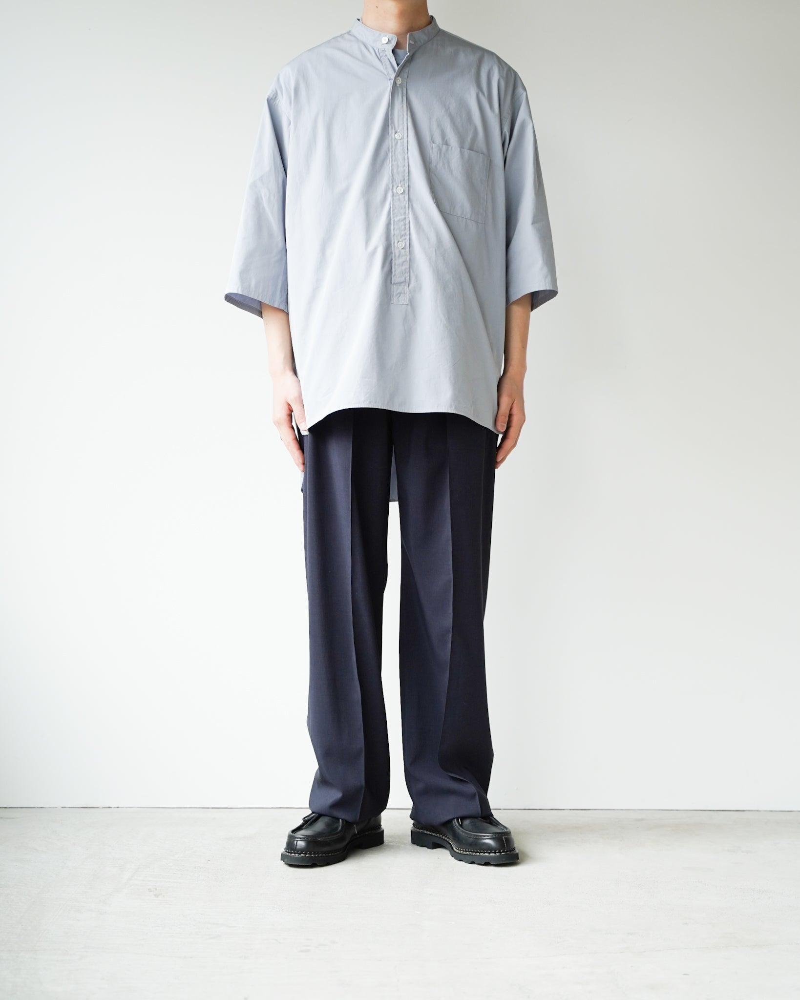 シルバーピーチ NICENESS KAVUS NN COCK SHIRT BLOUSON | www.bizlight