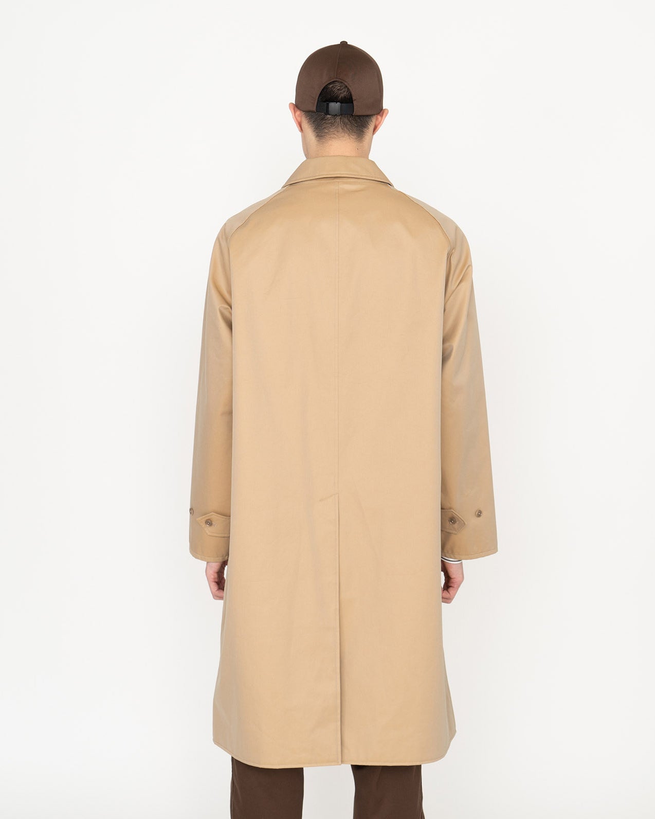 NANAMICA] GORE-TEX BALMACAAN COAT - BEIGE – pan-kanazawa