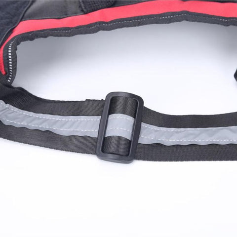 Personalized Reflective Harness reflective strip close-up
