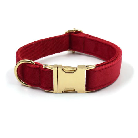 Red Velvet Collar