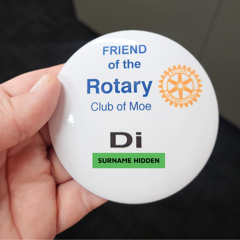 Rotary Badge Round