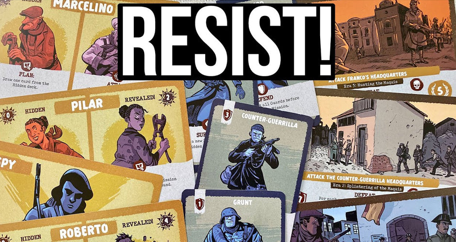 Resist! Solo Board Game