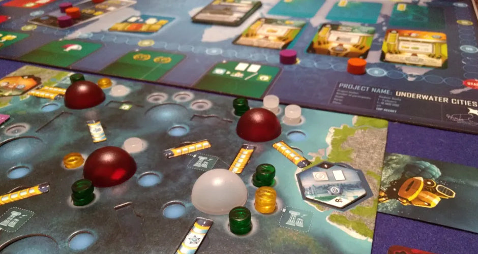 Underwater Cities Board Game Gameplay