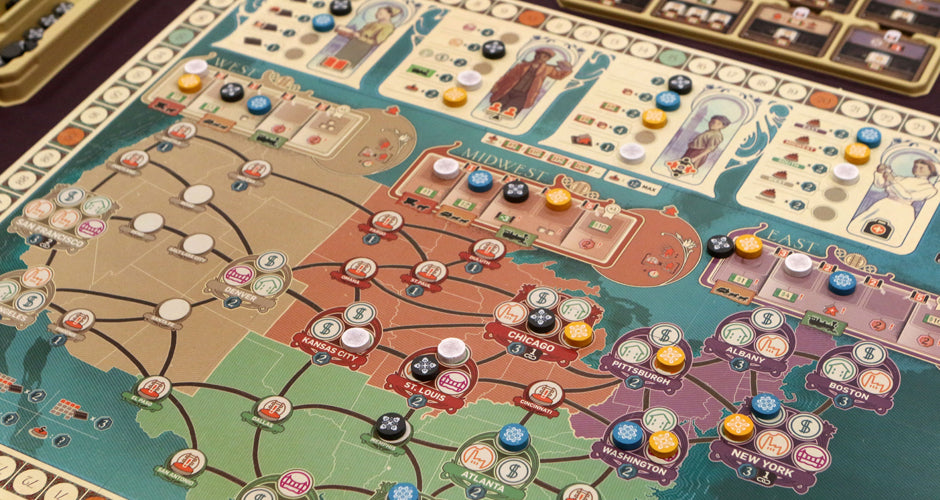 Carnegie Strategy Board Game Gameplay