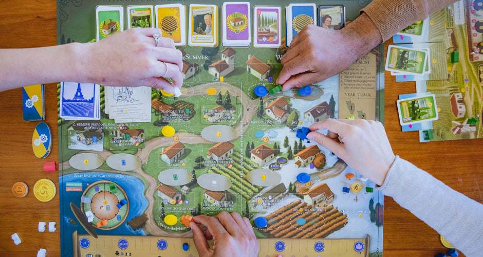 Viticulture World Cooperative Expansion Gameplay