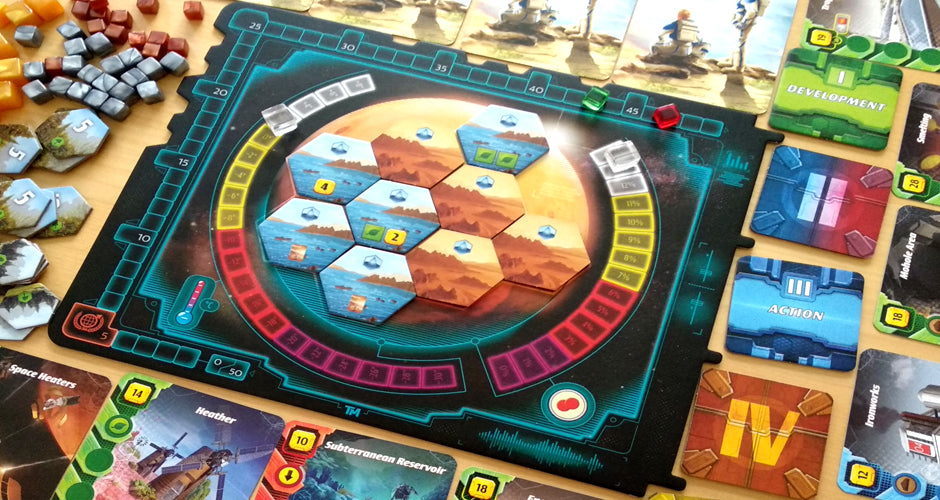 Terraforming Mars: Ares Expedition Gameplay