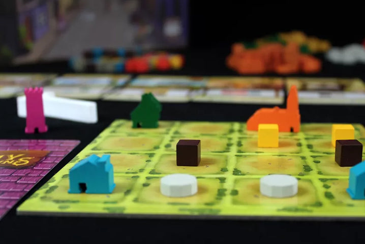 Tiny Towns Board Game Gameplay